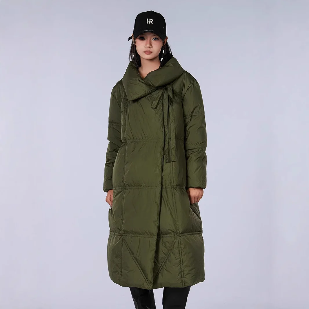 Woherb Luusen Is Designed For Sweet Over The Knee Jacket 90 White Duck Down Down Jacket-Outfit Ideas