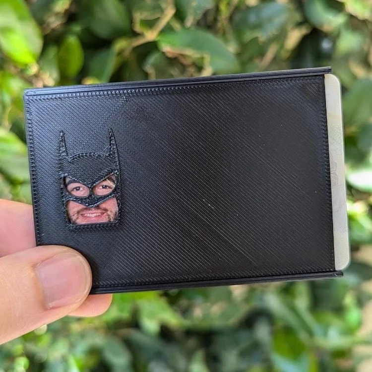 Superhero ID Card Cover | Funny Wallet Card Holder The Cold Blanket