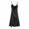 25 Momme Sexy Suspender Silk Satin Lingerie Dress