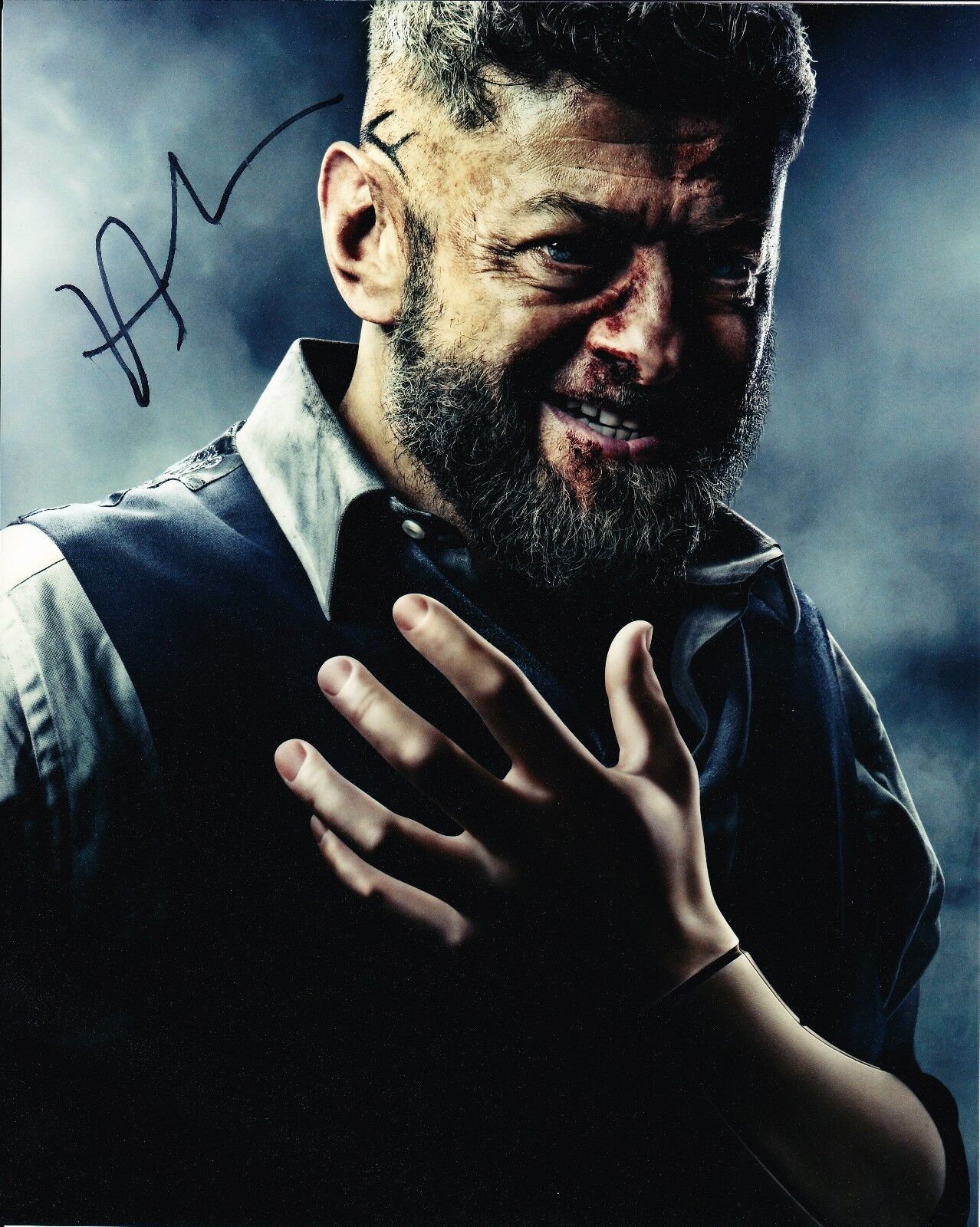 Andy Serkis Signed 10X8 Photo Poster painting Black Panther AFTAL COA (5538)