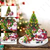  3D Puzzle Acrylic Diamond Painting Xmas DIY Special Shaped Desk Ornament Kit
