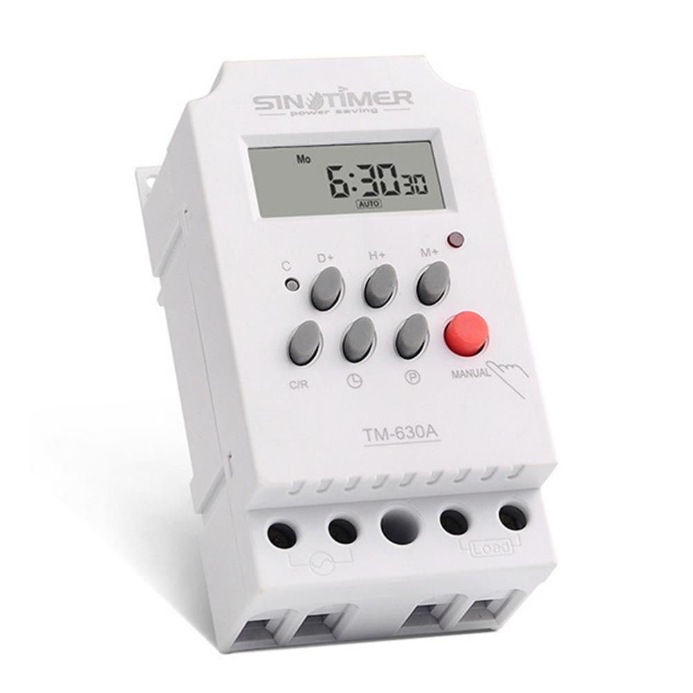 

TM630A 7 Days Programmable Mini Timer Switch Time Relay Output Controller, 12v, 501 Original