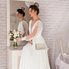 Abendtasche Damen Clutch PU Leder Handtasche Hochzeit Elegant Brauttasche Damen Kettentasche M&auml;dchen Klein Umh&auml;ngetasche f&uuml;r Party Freizeit