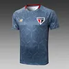 2025/2026 S&atilde;o Paulo pre-match training Grey Shirt+Shorts 1:1 Thai Quality