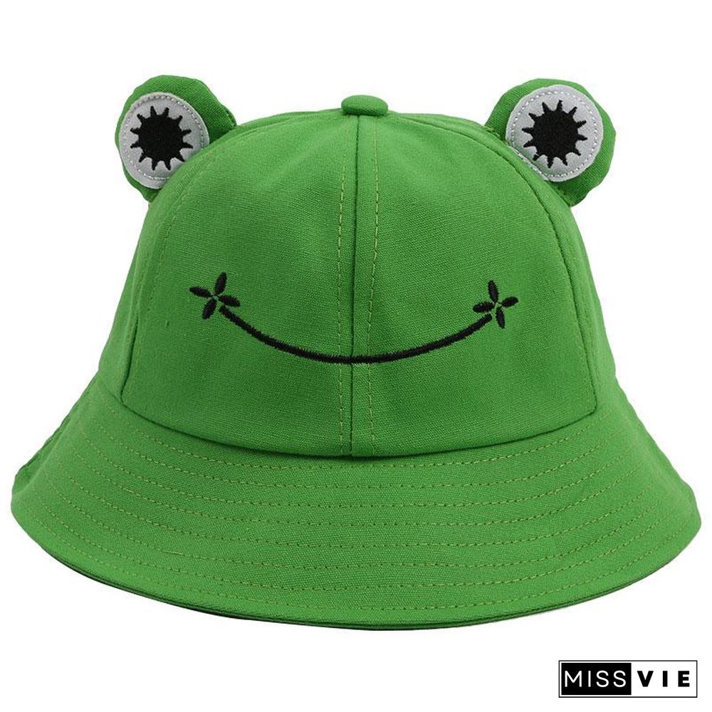 Frog Eyes Fisherman Hat