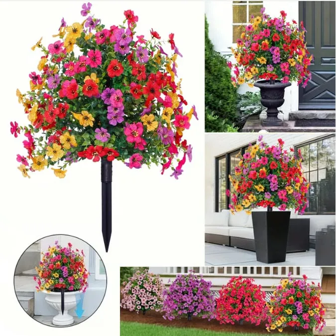 Last Day Promotion! 🔥Outdoor/Indoor UV Resistant & Waterproof Artificial Flower Decor