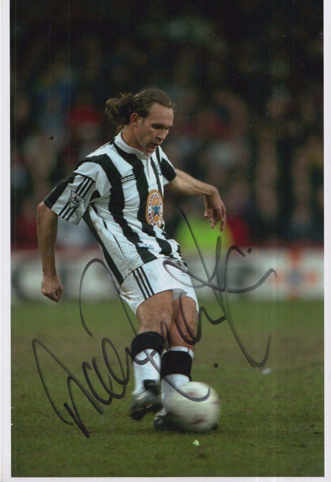 Darren Peacock Hand Signed Newcastle United 12x8 Photo Poster painting 3.