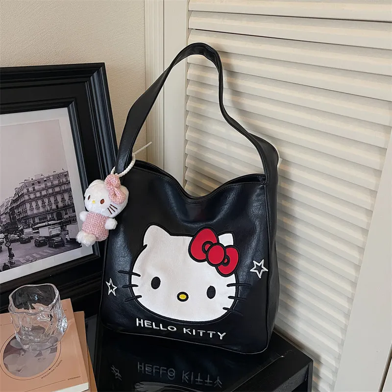 かわいいキティちゃん刺繍トート 2026新作 レディース 肘掛けバッグ