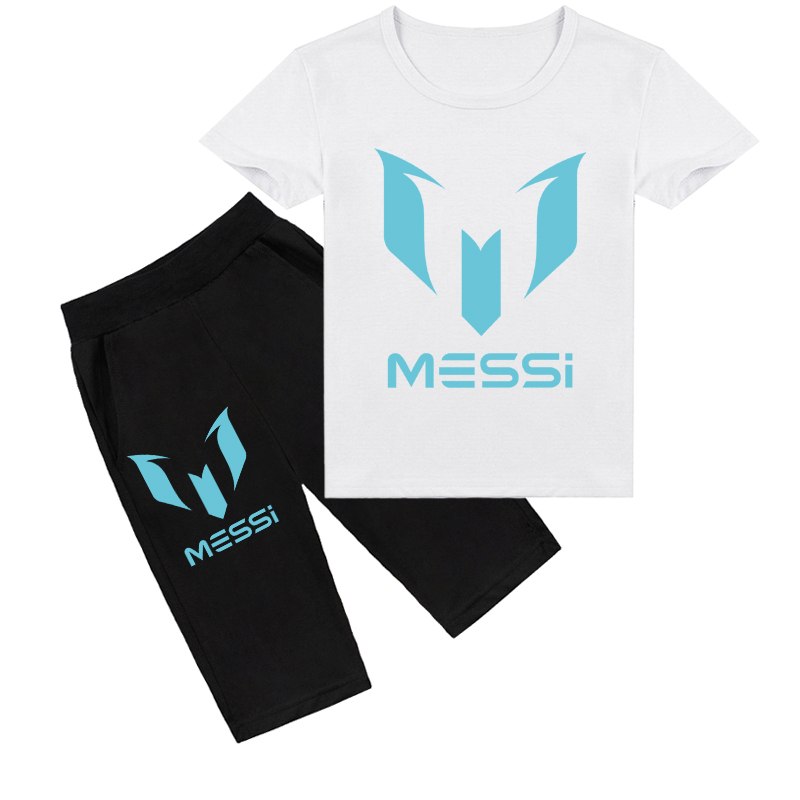 Mayoulove Messi Kids' Shorts Set - Cool Soccer Outfit for Boys  Girls, Perfect for Playtime and Sports-Mayoulove
