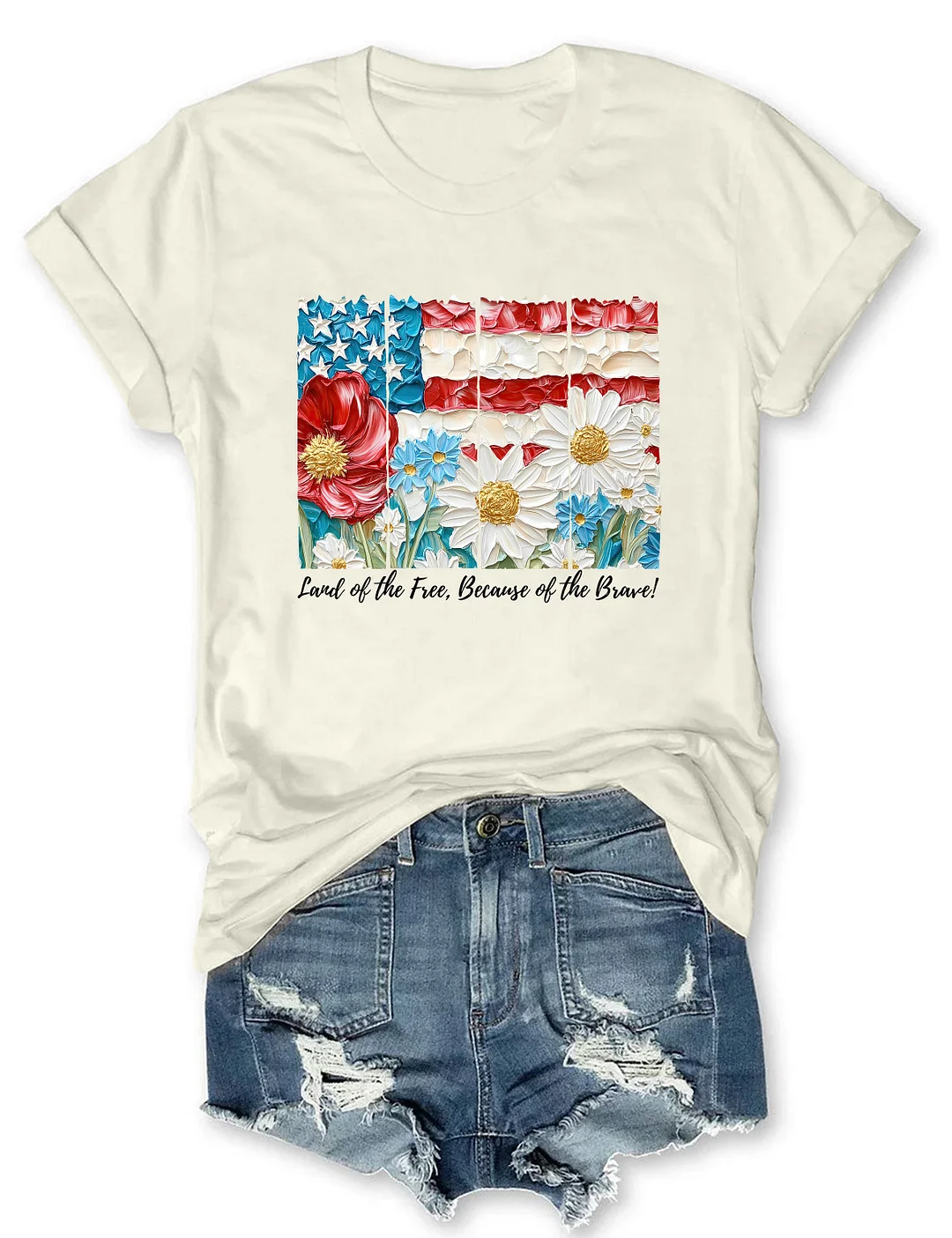 American Flag 4th Of July T-shirt