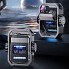 New rechargeable gyro lighter dual arc Type-C fast charging capacity display