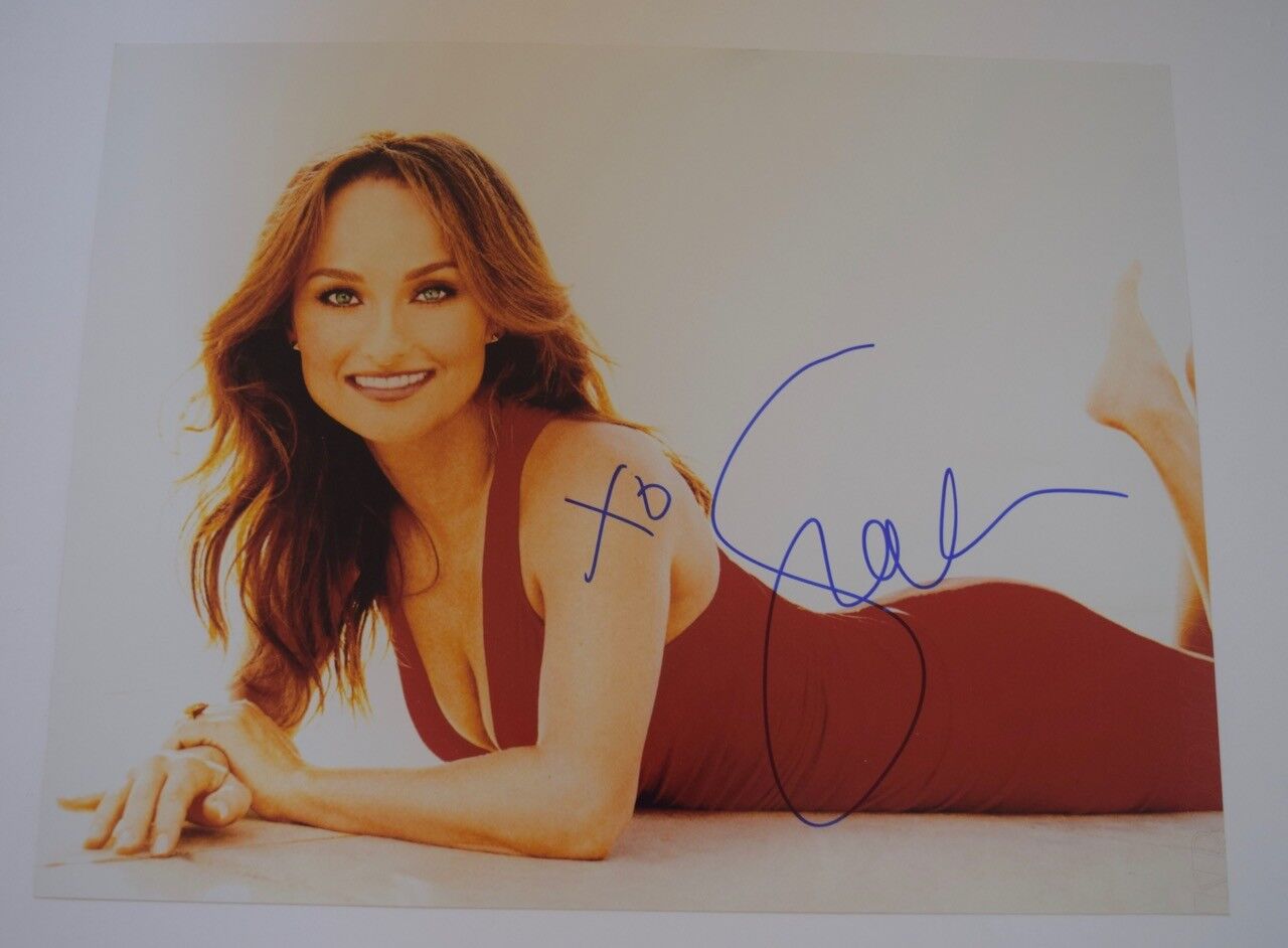 Giada De Laurentiis Signed Autographed 11x14 Photo Poster painting Celebrity Chef COA VD