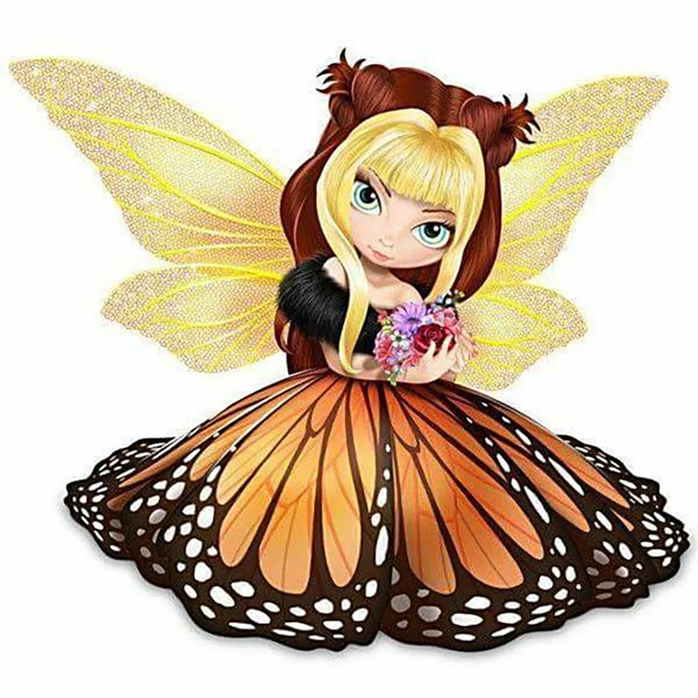 Diamond Painting - Full Round/Square Drill - Elf Girl(30*30 - 50*50cm)