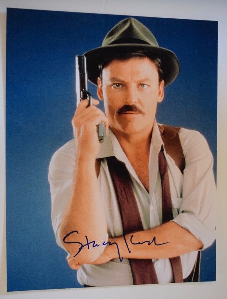 Stacy Keach Signed Autographed 11x14 Photo Poster painting MIKE HAMMER COA VD