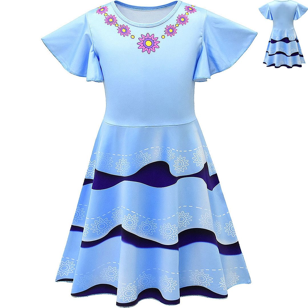 Fancy Nancy Beautiful Nancy Baby Girls 3D Printed Costume Cosplay Dress-Pajamasbuy