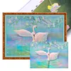 【Limited Stock Sale】Two Swans-11CT Stamped Cross Stitch 60*45cm/23.62*17.72in(Big Size) tapestrymarket