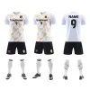 Free Design Black and Gold Football Jersey High Quality Breathable Soccer Jersey Cheap Soccer Uniforms From China