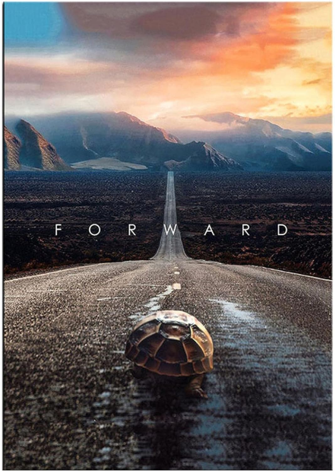 Print On Canvas Mindset Forward Home Decor Wall Art Pictures For Living Room Canvas Painting Movie Poster And Prints no frame Unframed