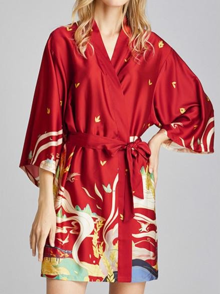 2020 Summer silk pajamas
