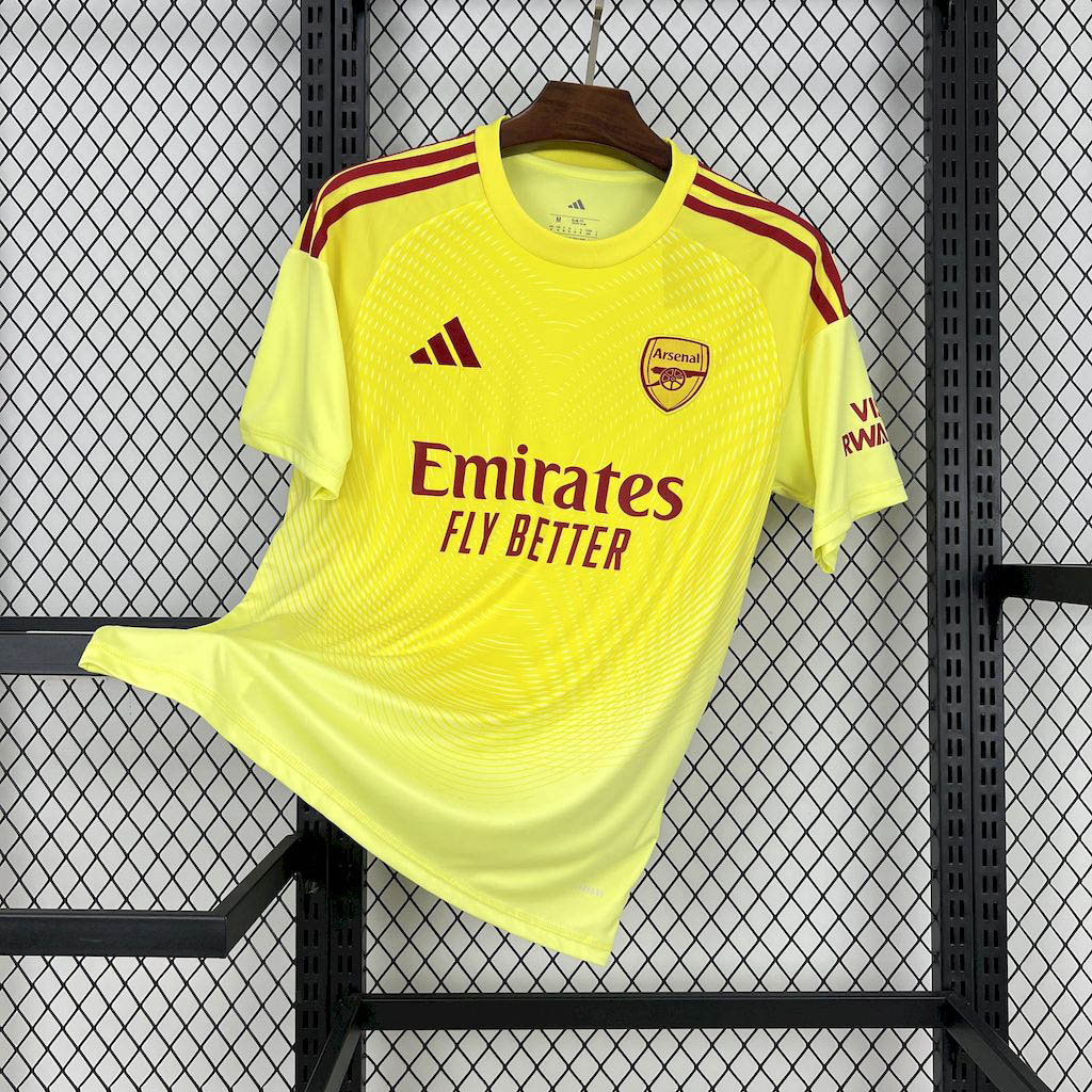 2025-2026 Arsenal FC Goalkeeper Football Shirt 1:1 Thai Quality- Maxi Kit