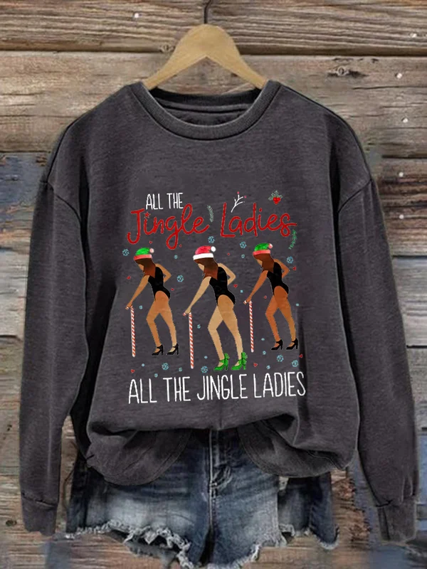 All the jingle ladies clearance christmas sweater