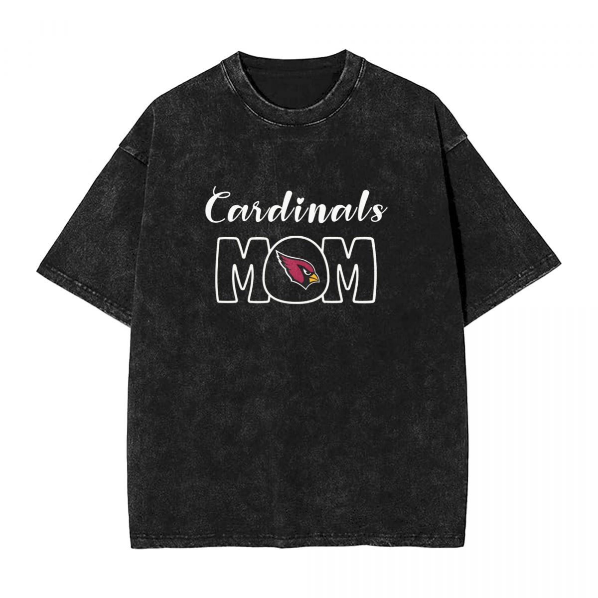 Arizona Cardinals Mom Washed Oversized Vintage Men's T-Shirt