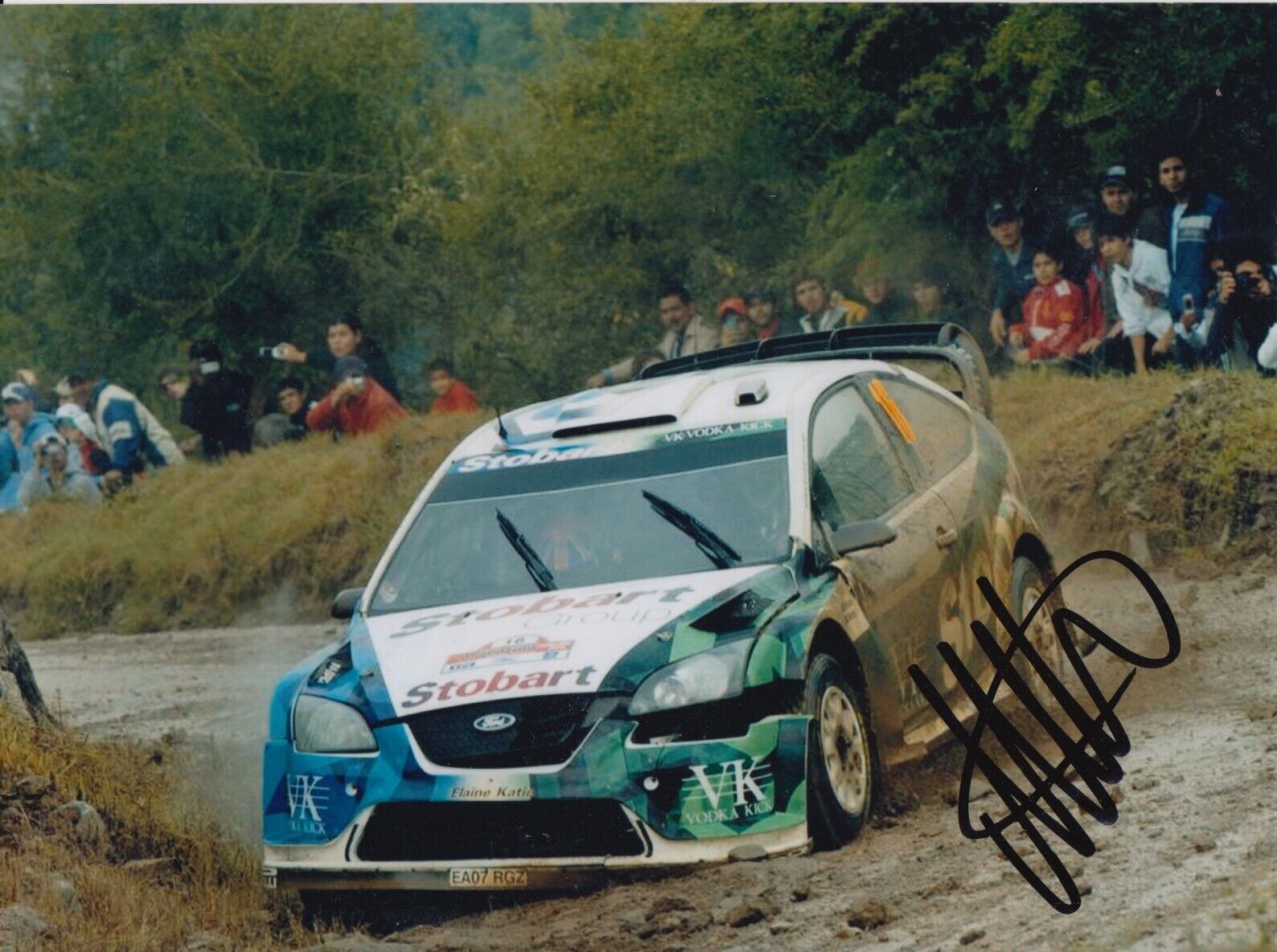 Matthew Wilson Hand Signed 8x6 Photo Poster painting - Rally Autograph 2.