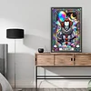 Clown-Full Round Diamond Painting 40*60CM(Big Size)