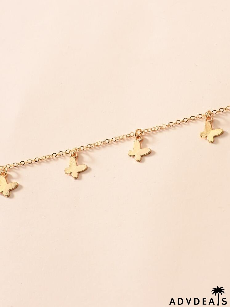 Butterfly Pendant Necklace