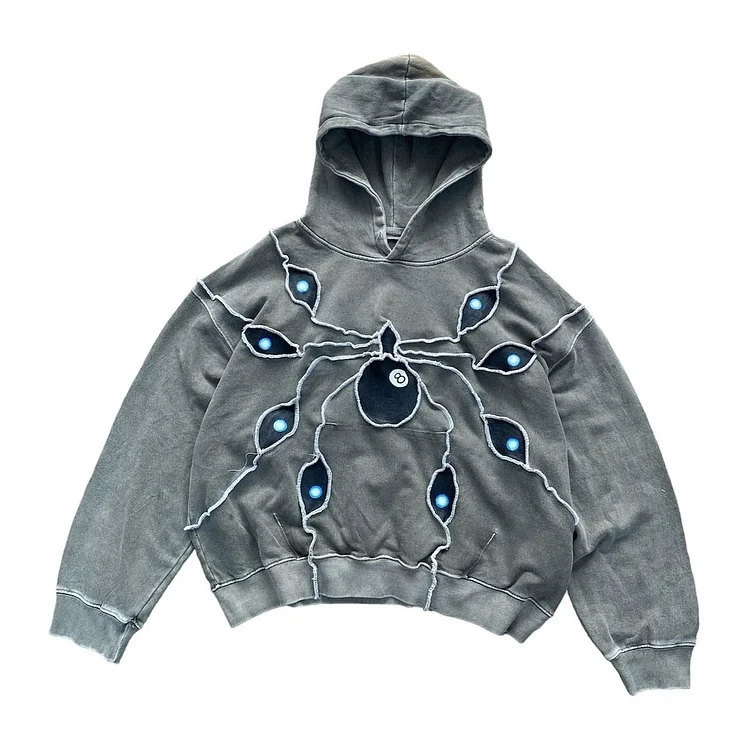 Feitan Stone Grey Hoodie - HxH