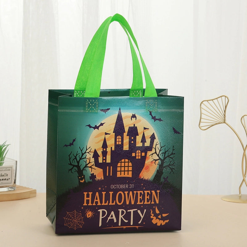 Halloween Minimalist Classic Style Pumpkin Letter Nonwoven Party Festival Gift Wrapping Supplies