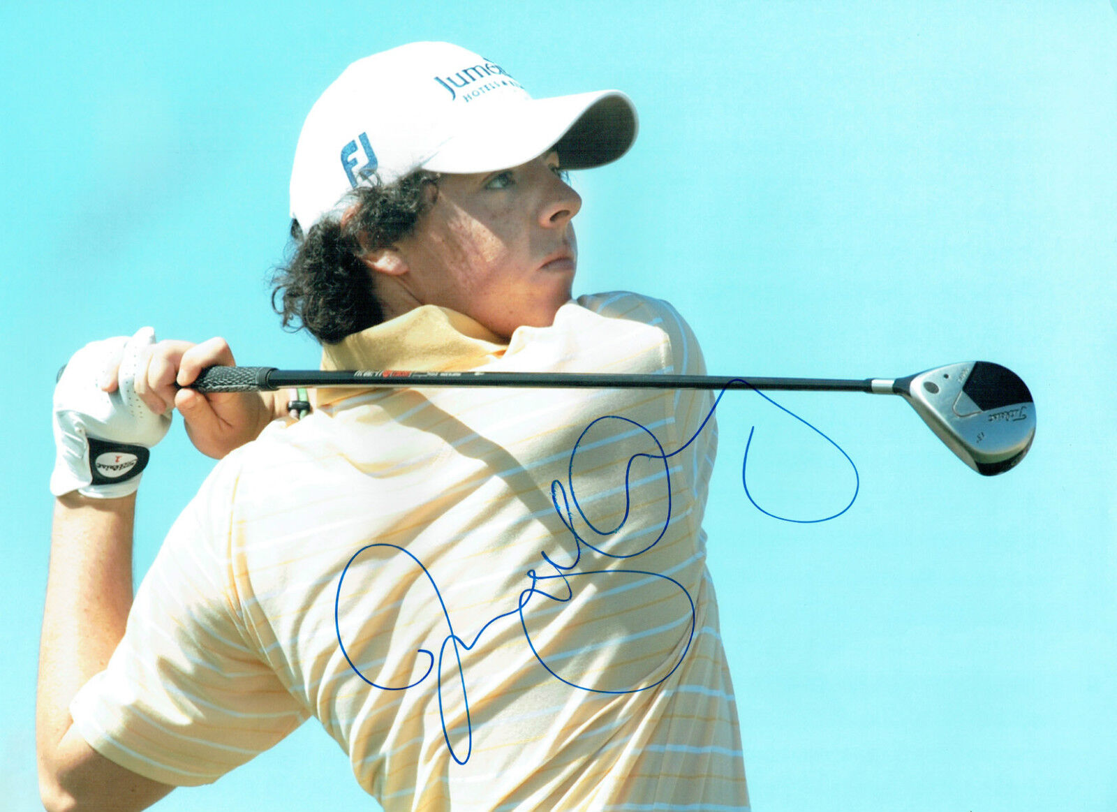 Rory McILROY Signed Autograph 16x12 GOLF Photo Poster painting World No 1 RARE AFTAL COA