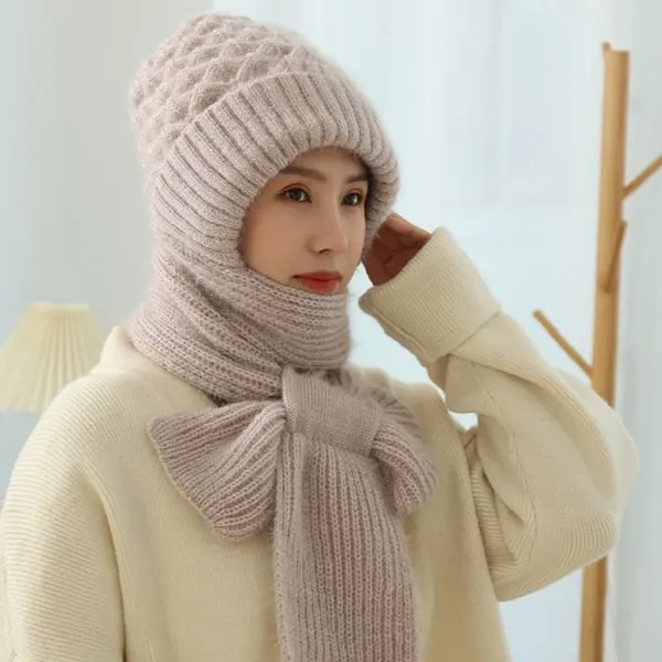 Hot Sale🔥Integrated Ear Protection Windproof Cap Scarf