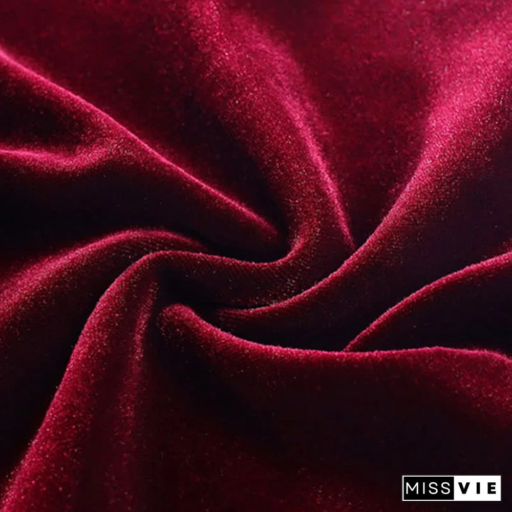 Fashion Cross Knit Sweater A-line Slip Dress