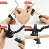 Desk Clamp Soldering Helping Hand 3/4/5 Pcs Flexible Arms Soldering Third Hand