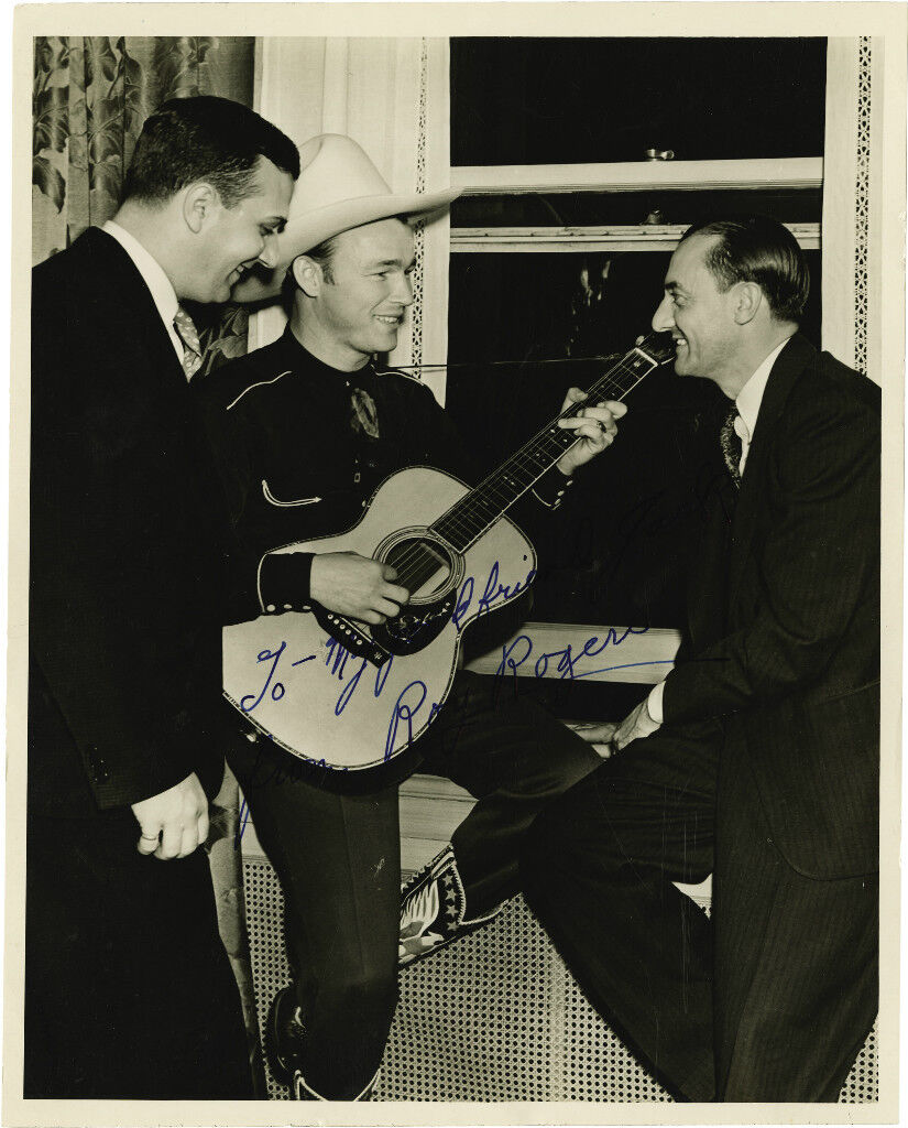 ROY ROGERS Signed Photo Poster paintinggraph - Film Actor / Cowboy - Preprint