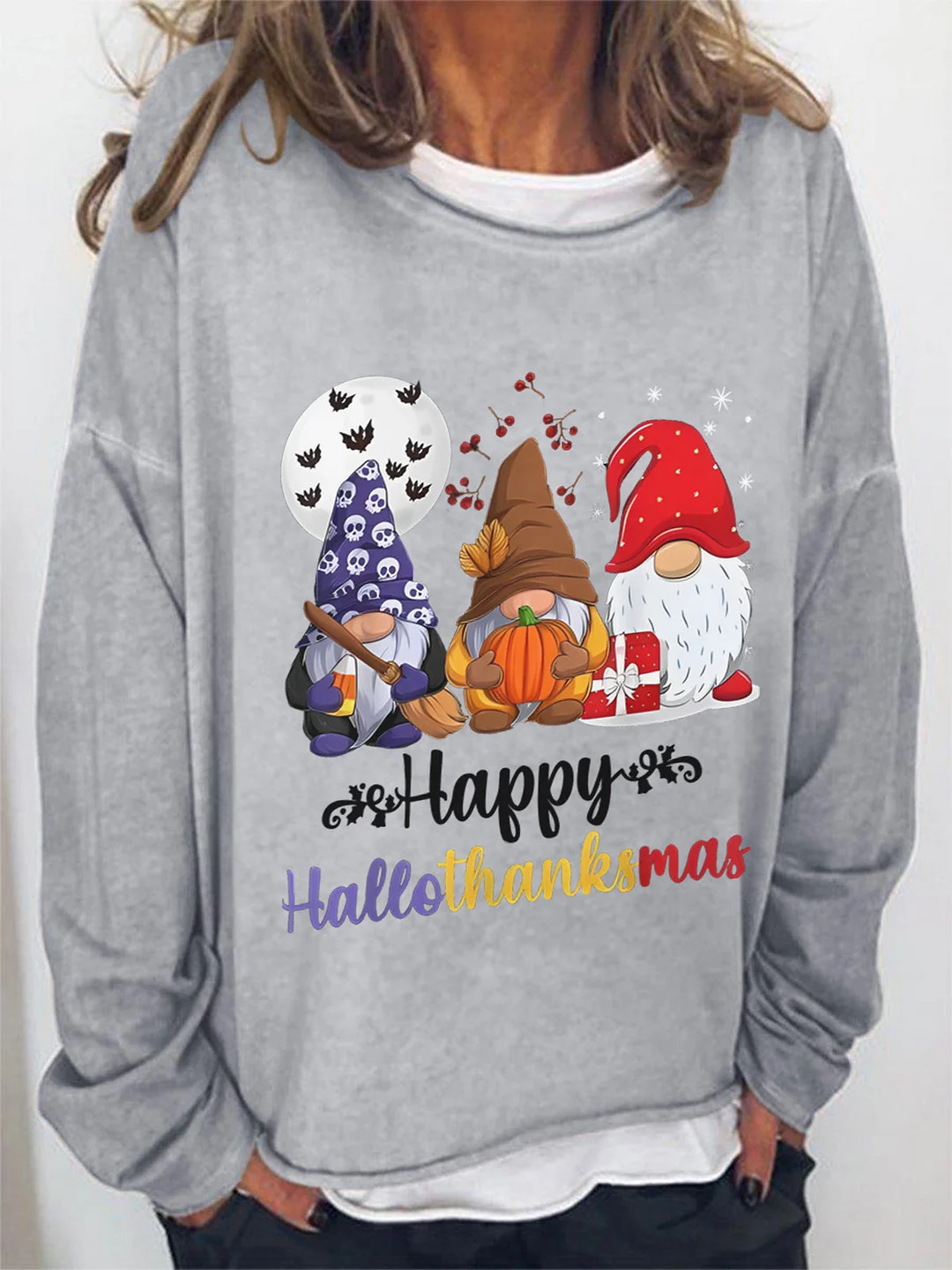 Happy Hallothanksmas Women's Sweatshirt