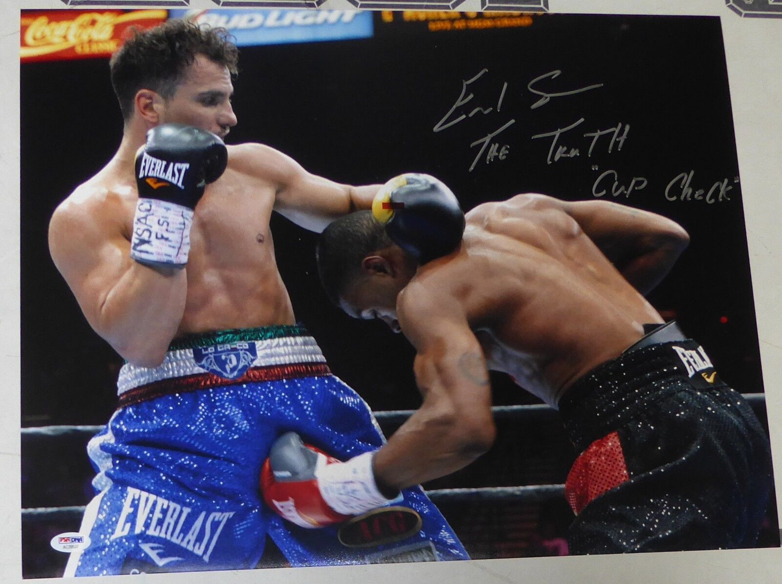 Errol Spence Jr. Signed 16x20 Photo Poster painting PSA/DNA Boxing Cup Check Picture Autograph