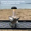 Stainless Steel Mini Folding Stove Portable Mini Wood Stove Outdoor Camping Gear