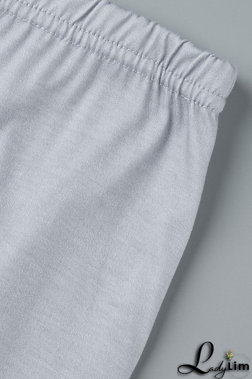 Grey Fashion Casual Street Sportswear Gradual Change Solid O Neck Plus Size Two Pieces