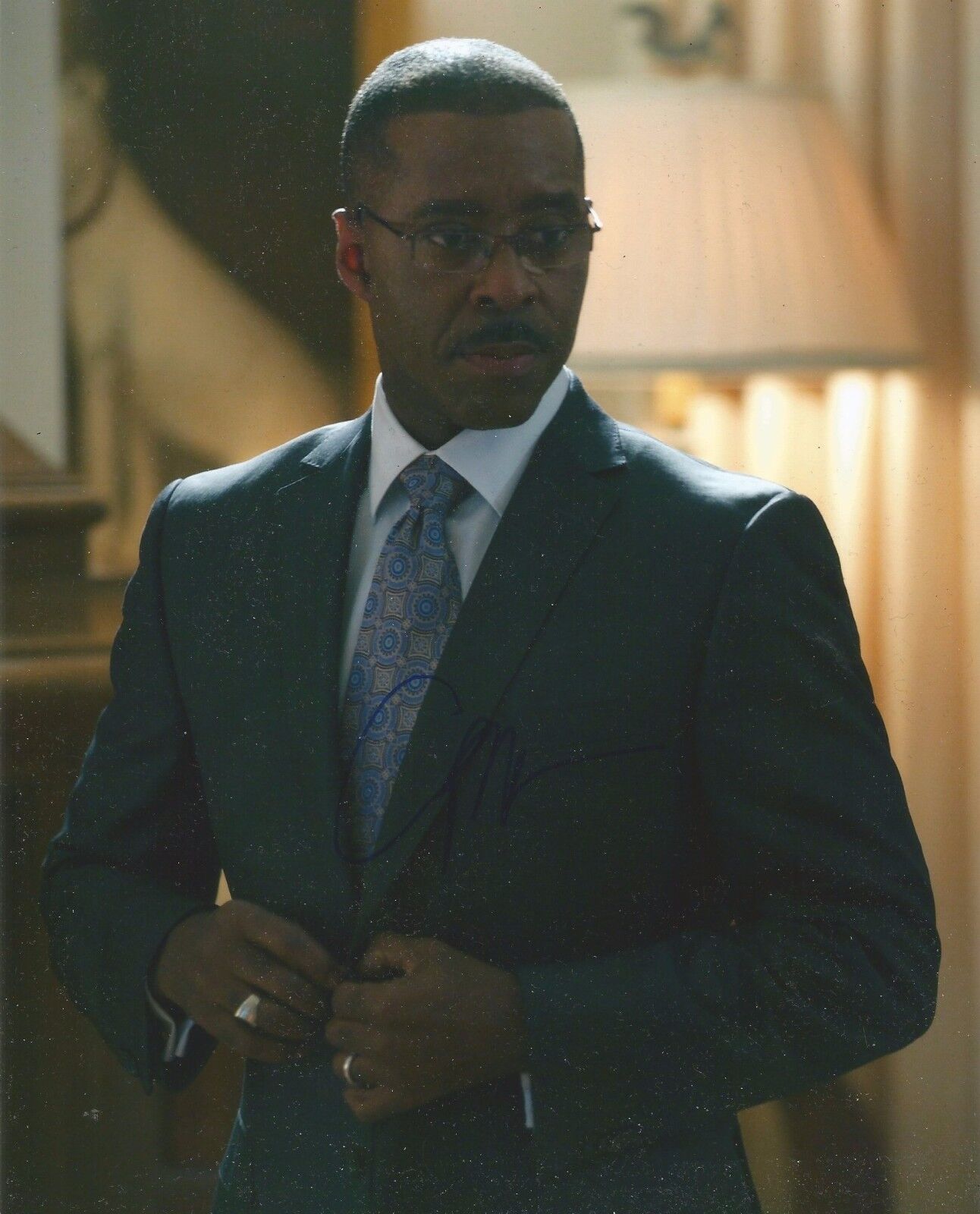 Courtney B. Vance Signed State Of Affairs 10x8 Photo Poster painting AFTAL