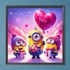Minions - Rundbohrer Diamantmalerei - 40*40cm