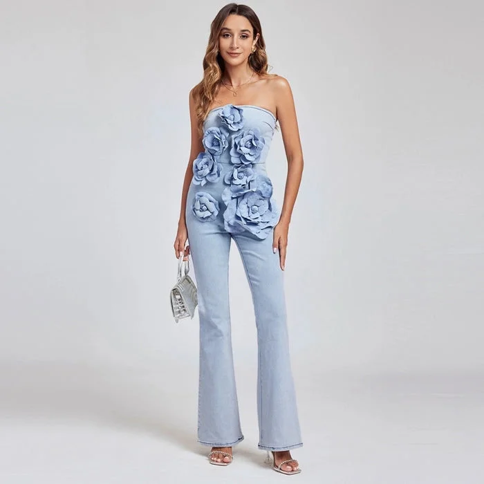 Senorita Denim Jumpsuit
