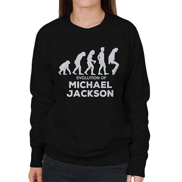 Evolution Of Michael Jackson Women's Sweatshirt