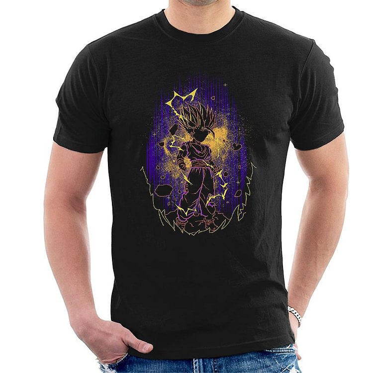 Dragon Ball Z Gohan Shadow Men's T-Shirt