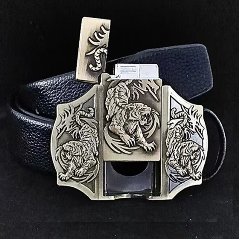 Men's Personalized Lighter Belt