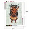 Diamond Painting-DIY Full Round Drill Girl