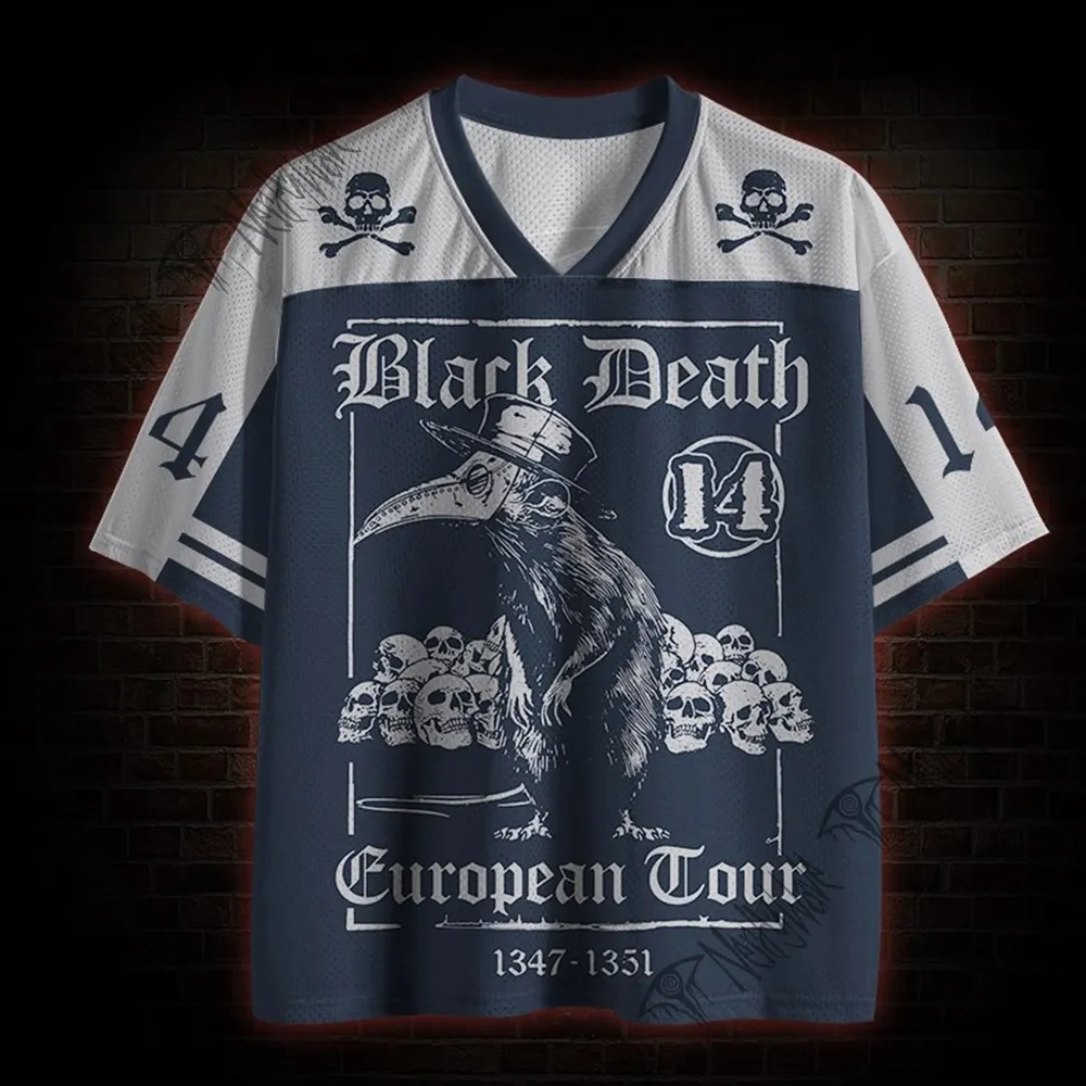 Black Death Mesh Jersey