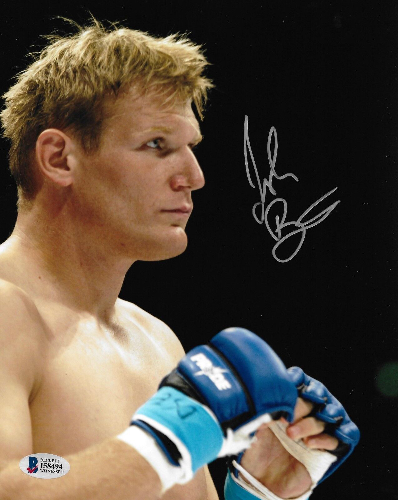 Josh Barnett Signed 8x10 Photo Poster painting BAS Beckett COA UFC Pride FC Picture Autograph 4