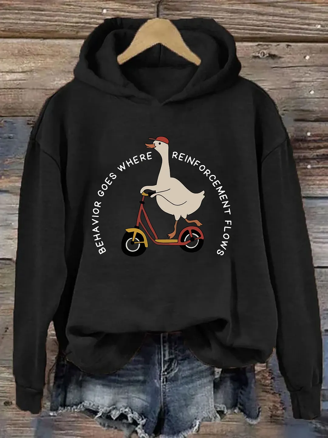 Silly Goose Behavior Hoodie